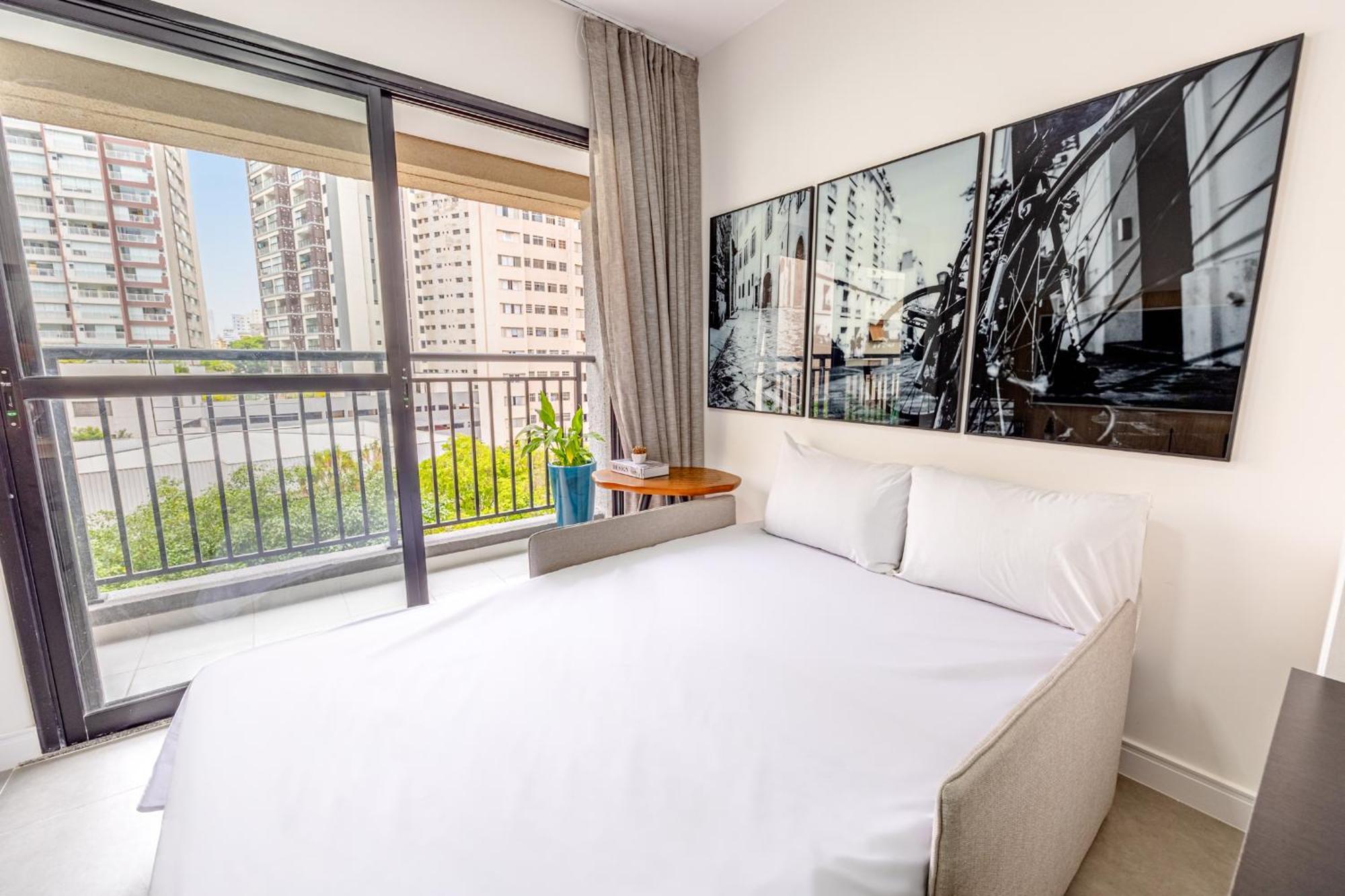 Apartamento Easy Star - Aconchegante Na Consolacao - En01i São Paulo